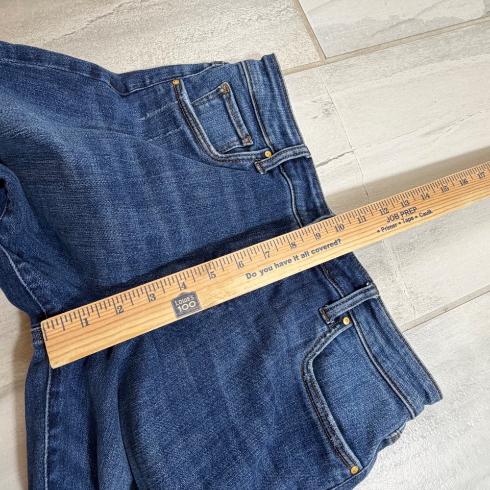 Kut from the Kloth Kelsey Fab Ab Ankle Flare Jeans High Rise Blue Size 8 - Picture 5 of 8
